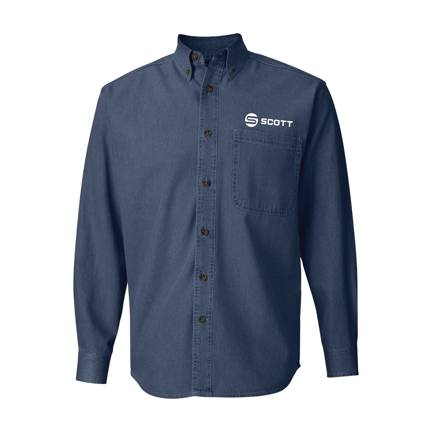 Sierra Pacific - Long Sleeve Denim Shirt