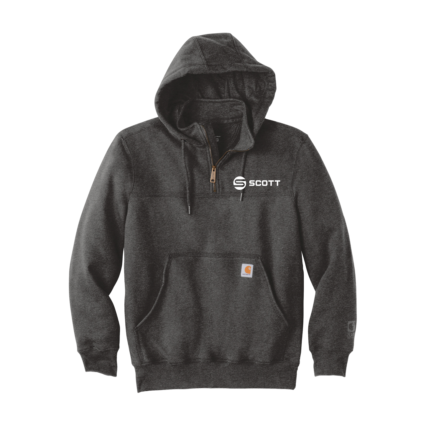 Carhartt ® Rain Defender ® Paxton Heavyweight Hooded Zip Mock Sweatshirt