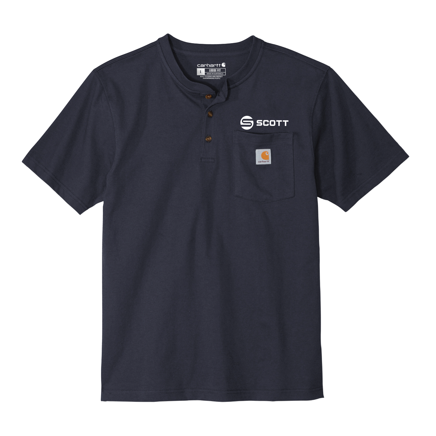 Carhartt® Short Sleeve Henley T-Shirt