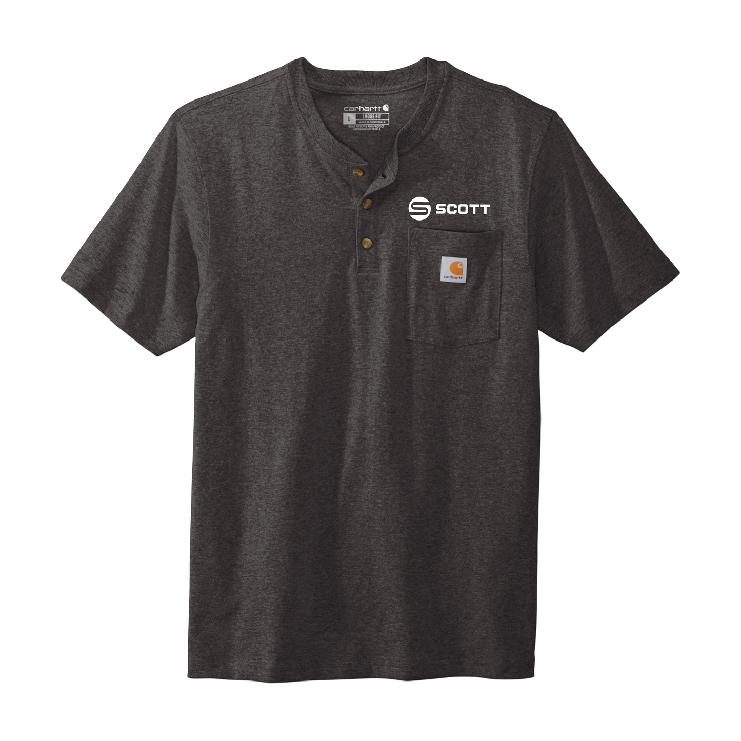 Carhartt® Short Sleeve Henley T-Shirt