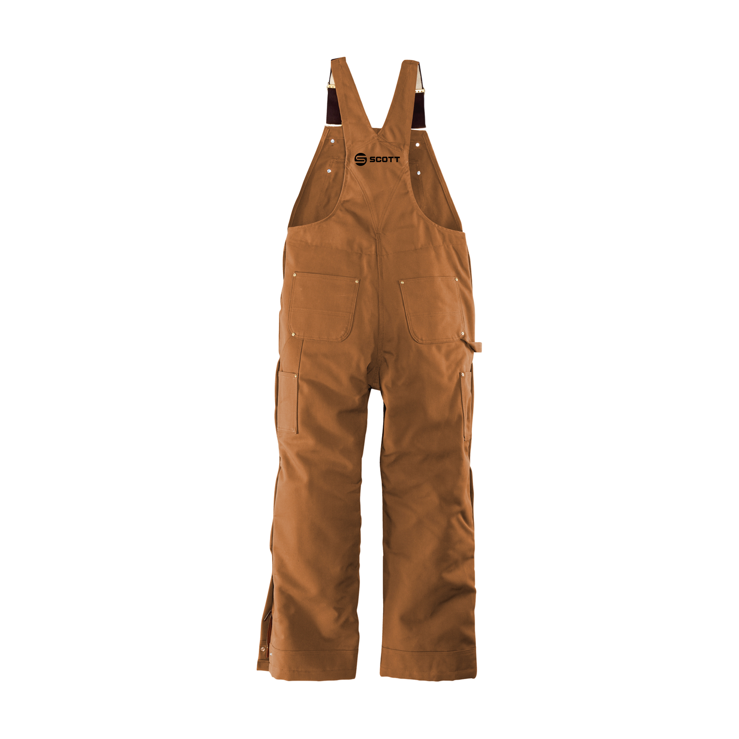 Carhartt® TALL Firm Duck Insulated Bib Overalls