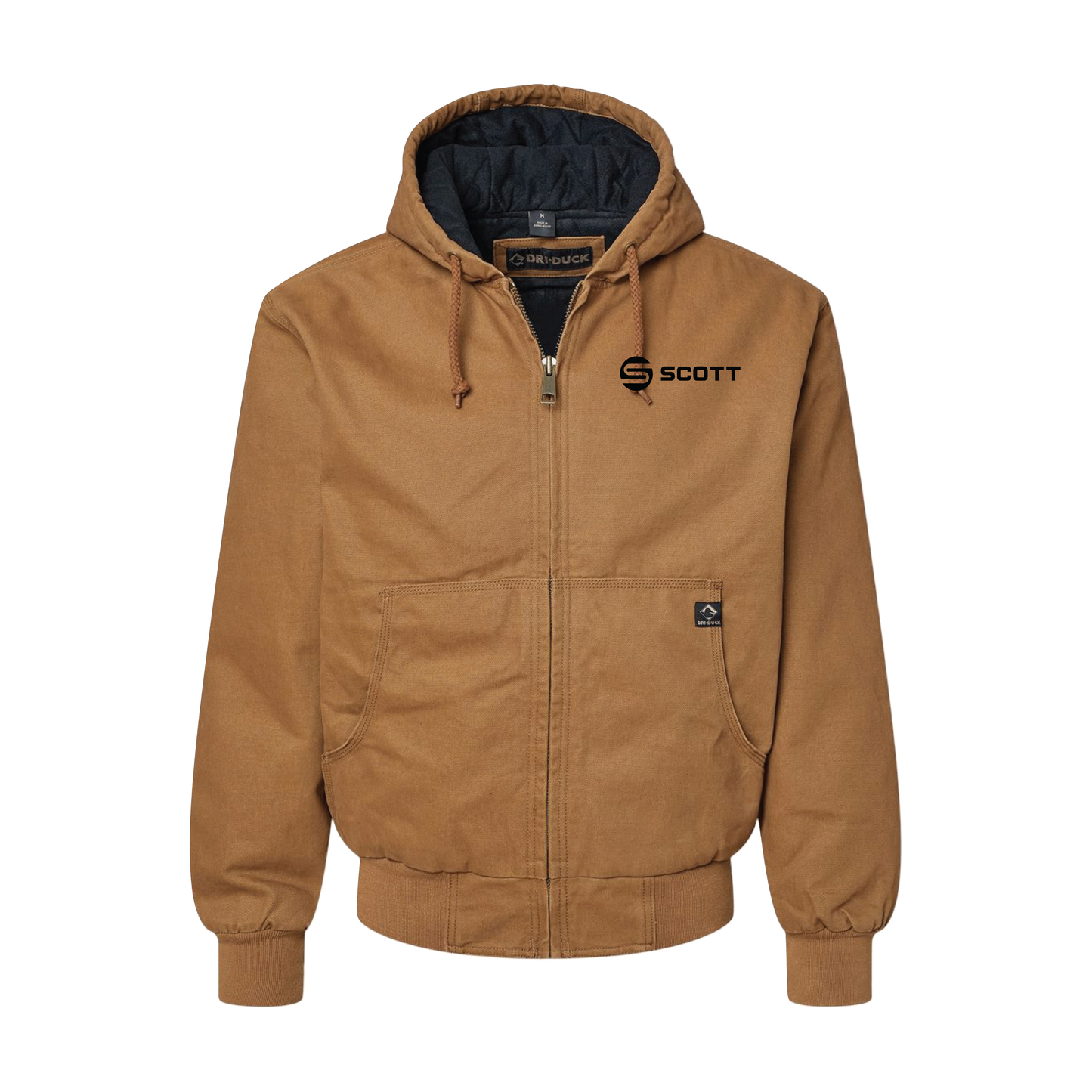 DRI DUCK - Cheyenne Boulder Cloth™ Hooded Jacket with Tricot Quilt Lining Tall Sizes