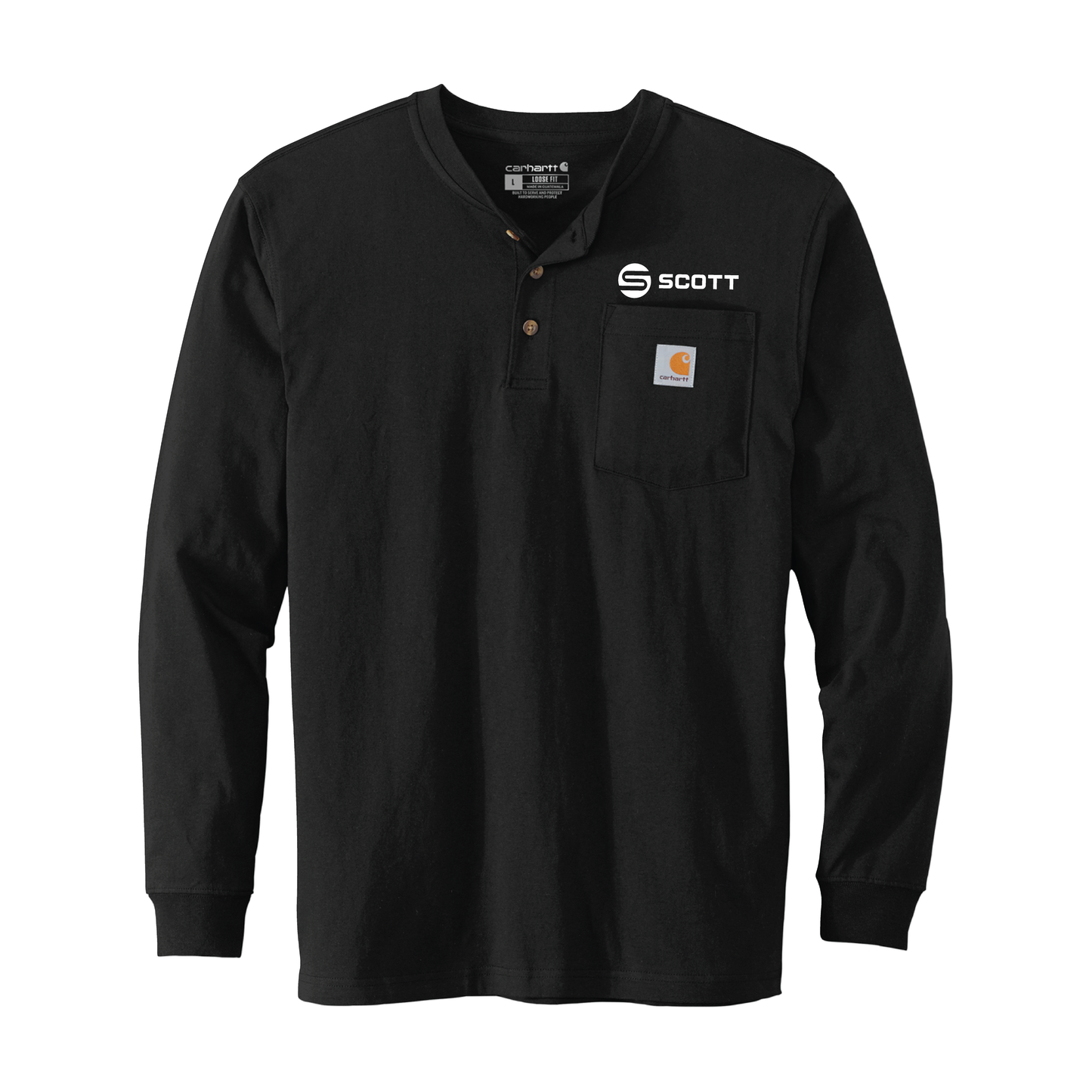 Carhartt® Long Sleeve Henley T-Shirt