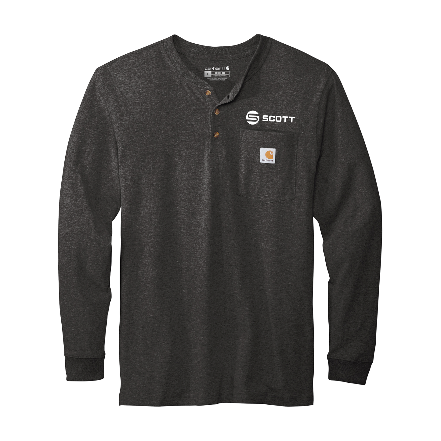 Carhartt® Long Sleeve Henley T-Shirt