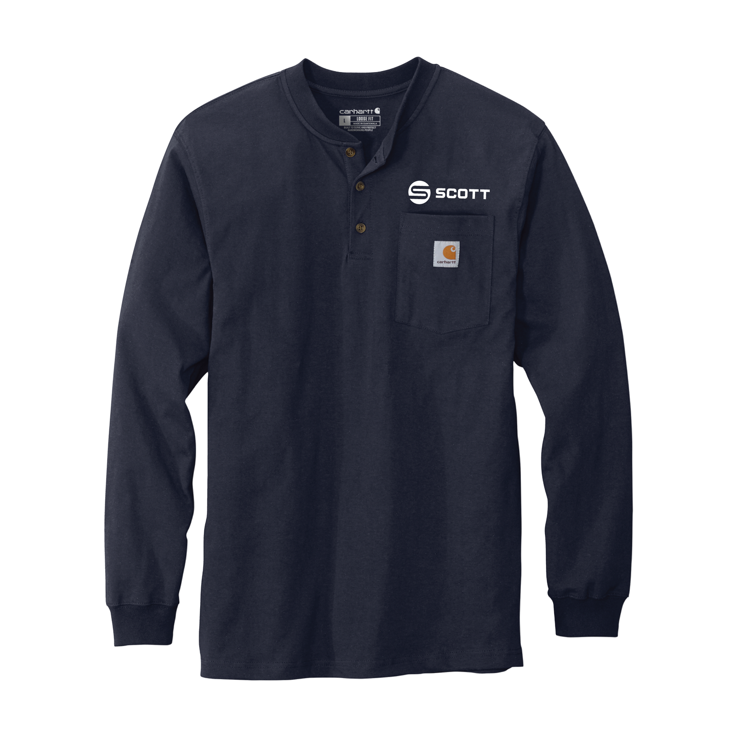 Carhartt® Long Sleeve Henley T-Shirt