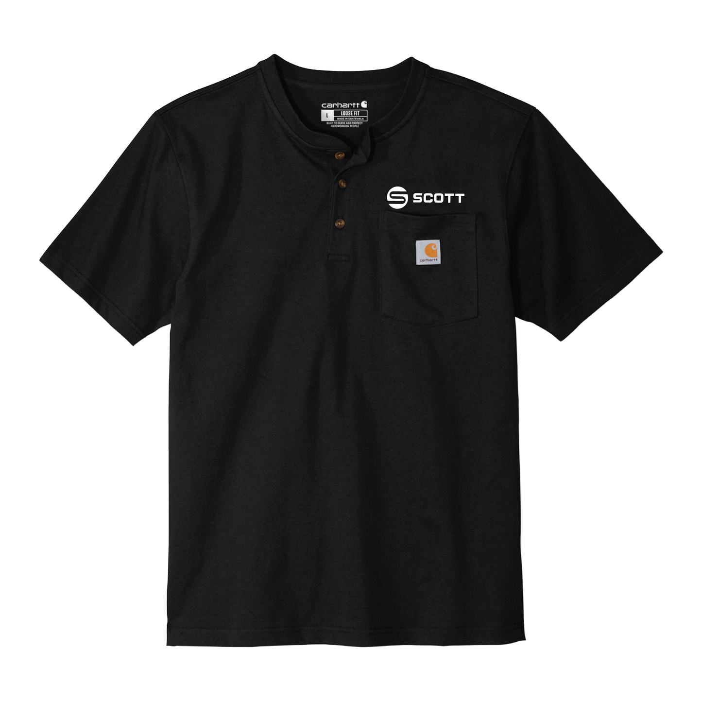 Carhartt® Short Sleeve Henley T-Shirt