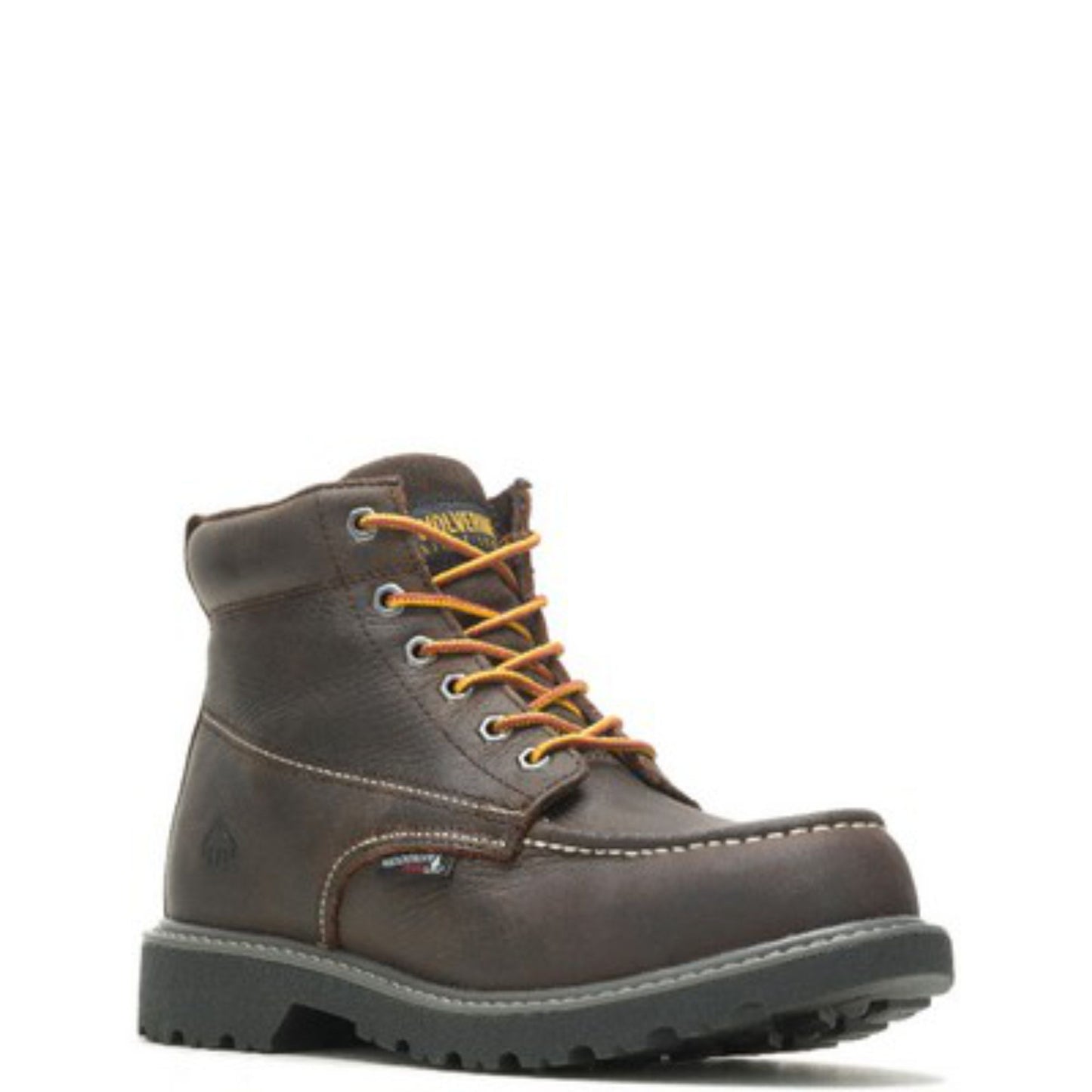 Wolverine Men's Floorhand Moc-Toe Waterproof 6" Steel-Toe Boots